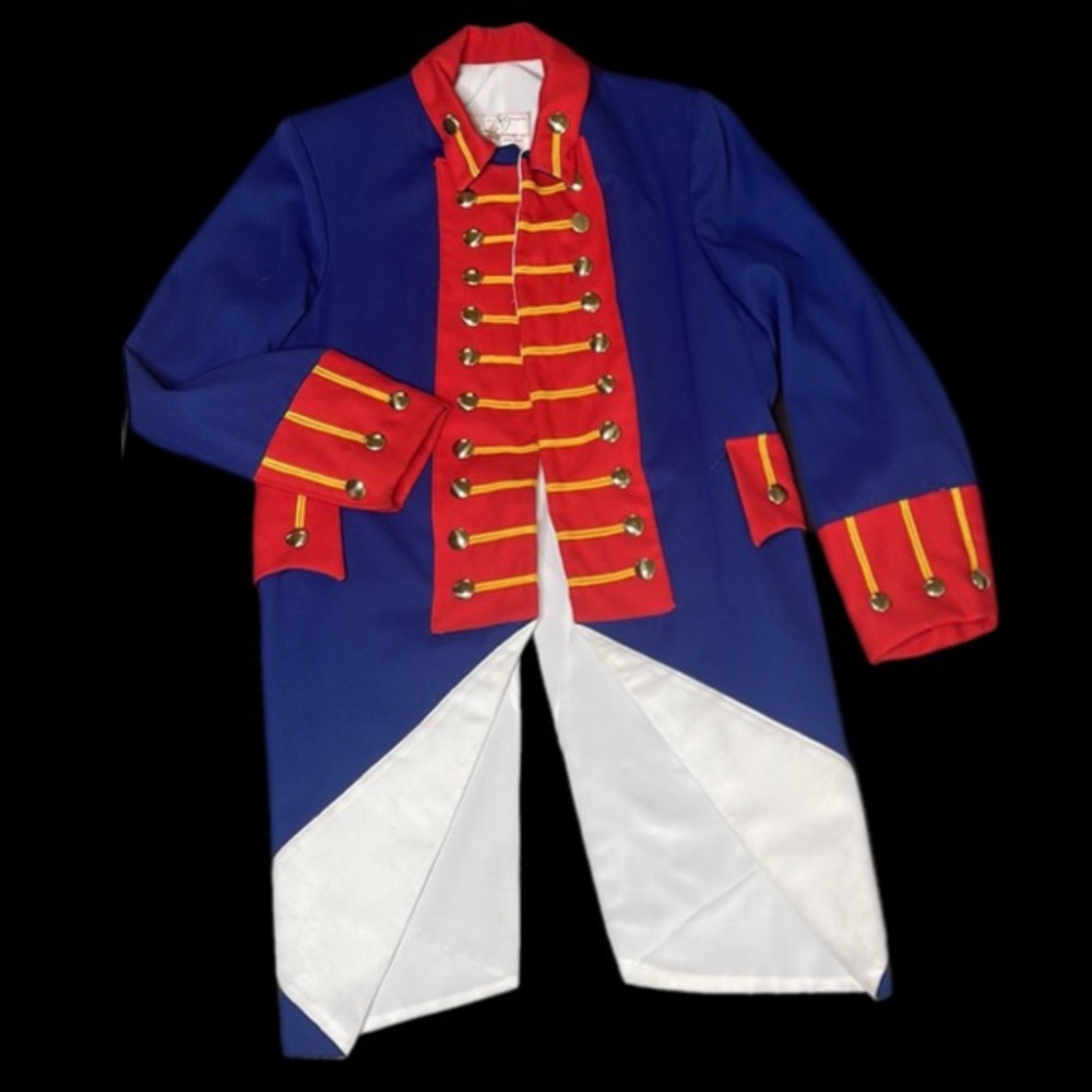 Vintage Adult Band Uniform Military Jacket